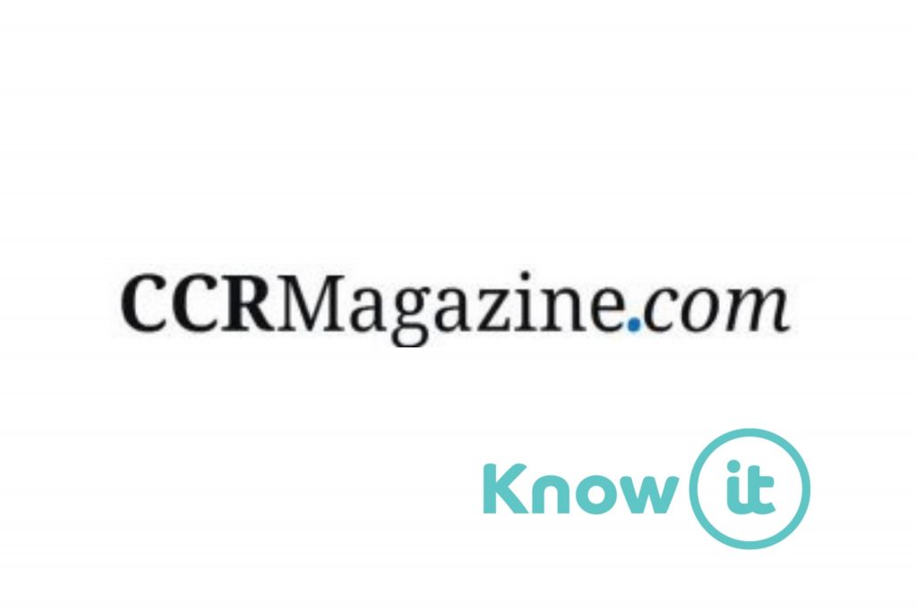 Image with Know-it logo and CCR Magazine logi