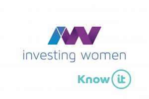 Image with Know-it logo and Investing Women logo