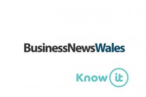 Image with Know-it logo and Business News Wales Logo