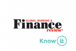 know-it logo alongside global banking finance review