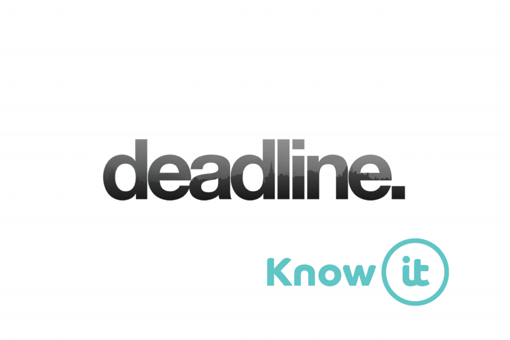 know-it x deadline