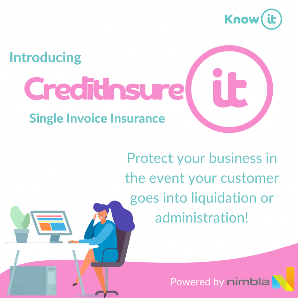 Introducing Credit Insure-it, single invoice insurance powered by Nimbla
