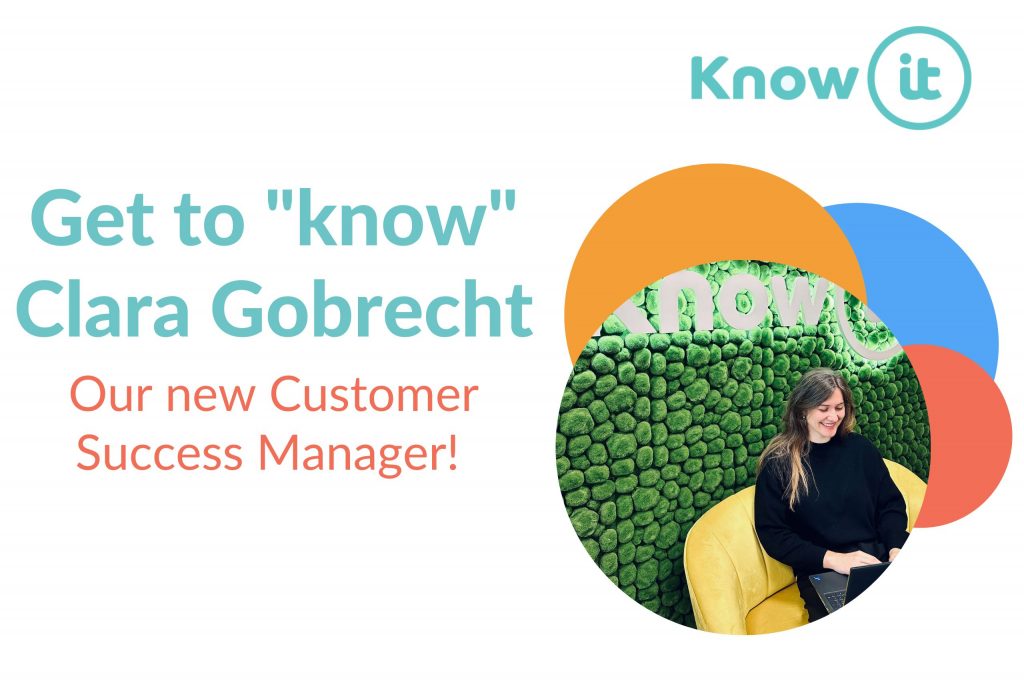 Get to know our new customer success manager Clara Gobrecht